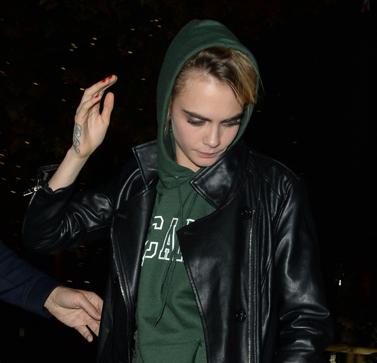 Cara Delevingne Night Out and About in London 2019/10/24