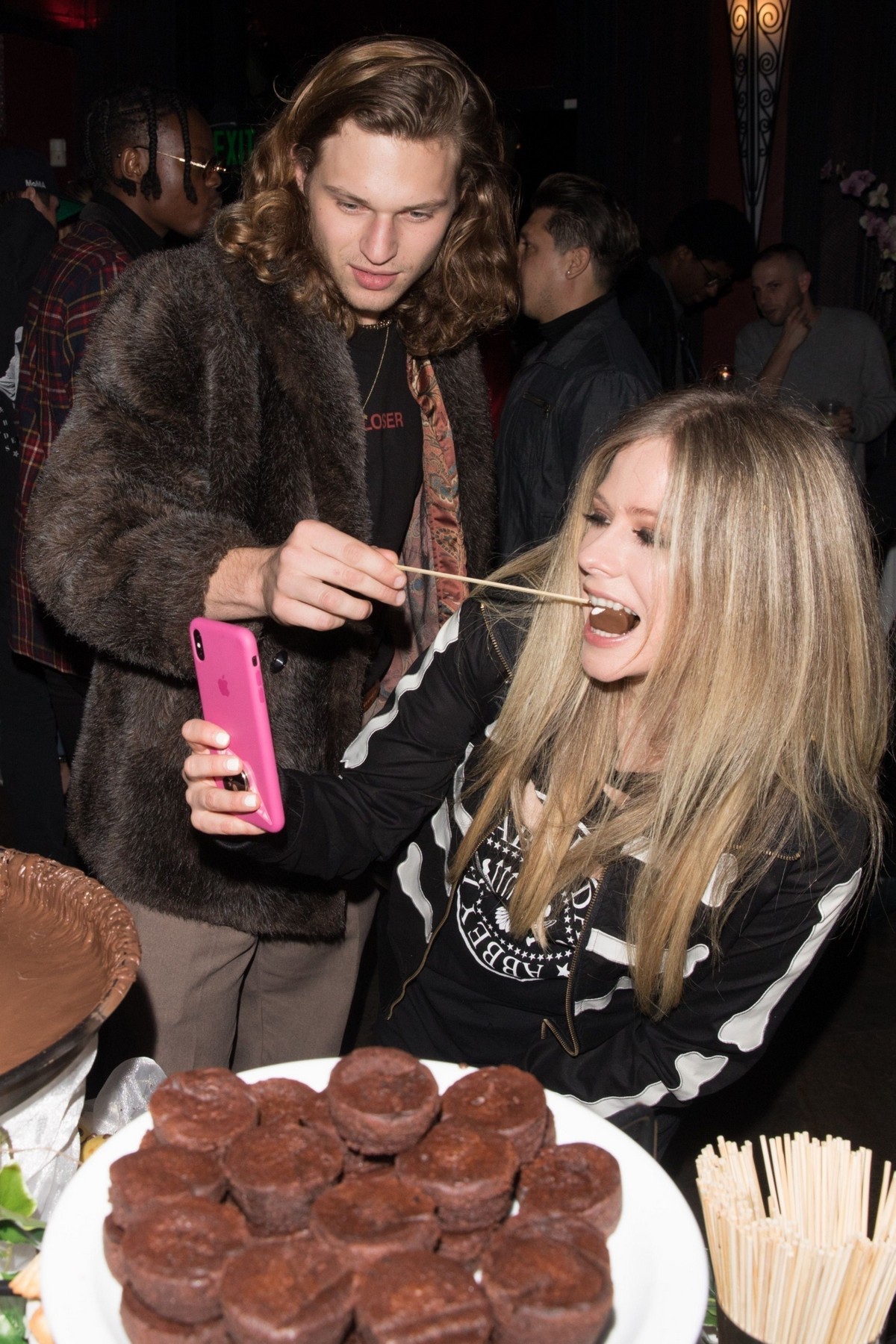 Avril Lavigne and G-Eazy Party at Birthday Bash of G-Eazy