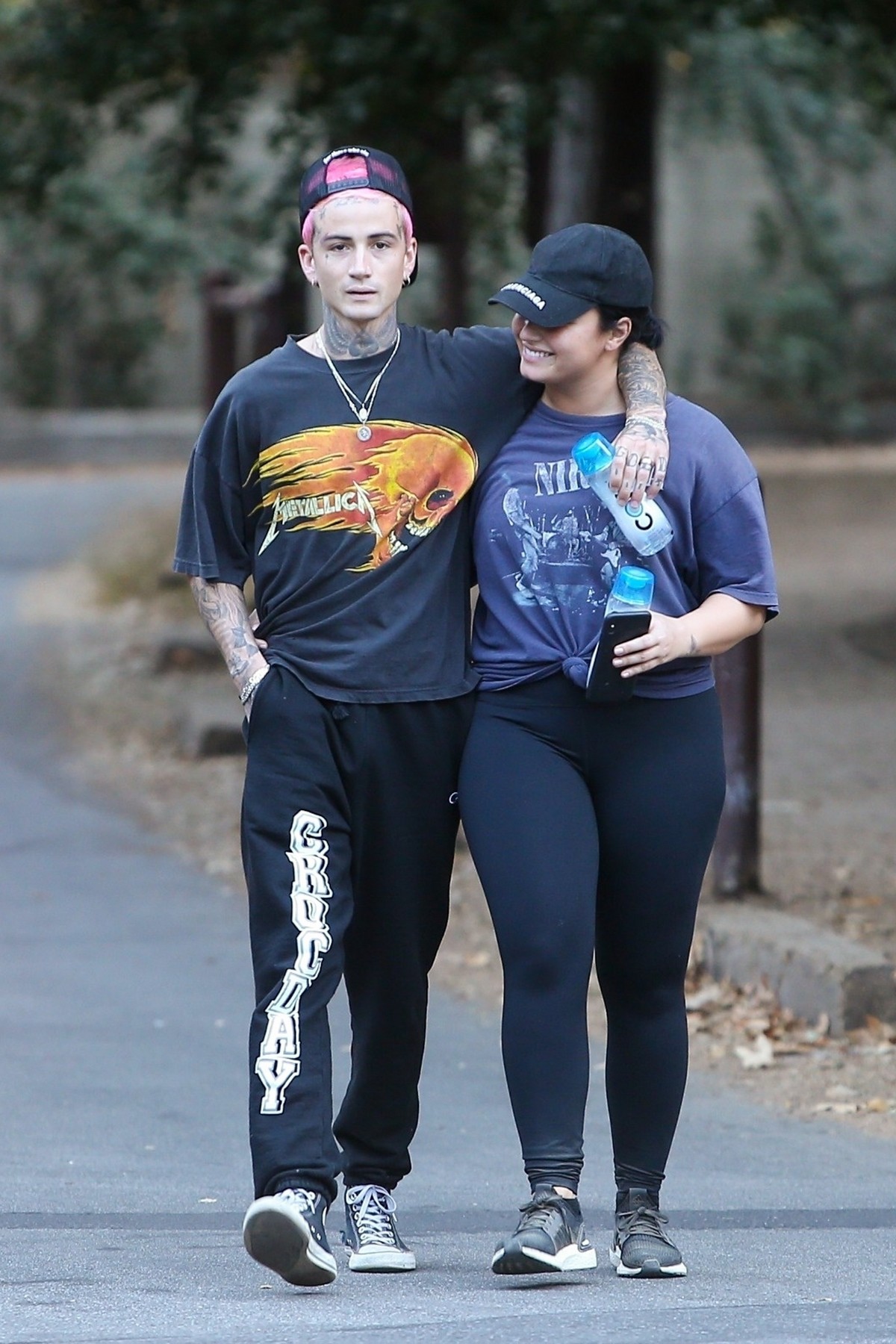 Demi Lovato with her new boyfriend Austin Wilson Out in Studio City 2019/11/16