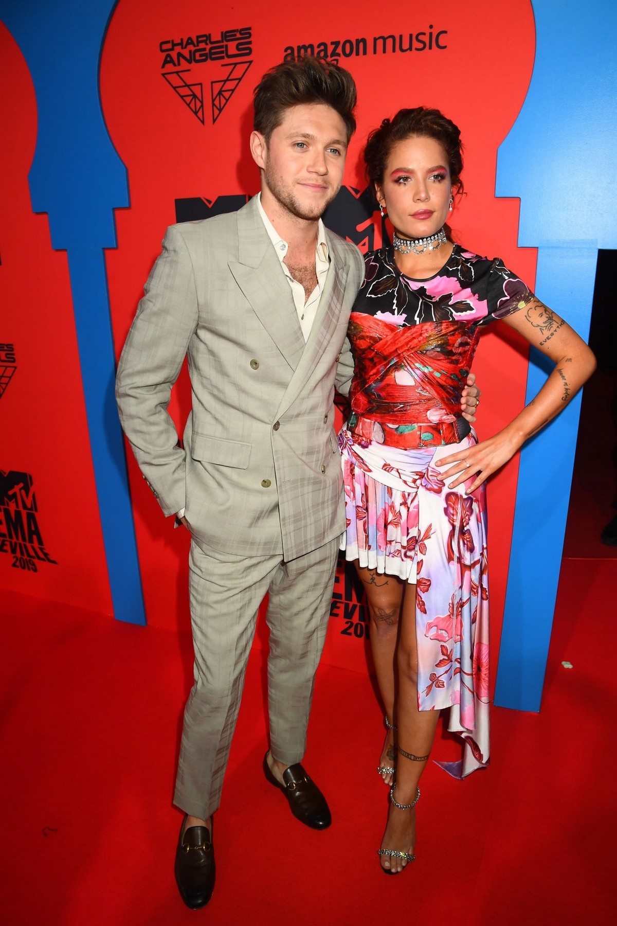 Halsey and Niall Horan attend 26th MTV Europe Music Awards in Seville, Spain 2019/11/03