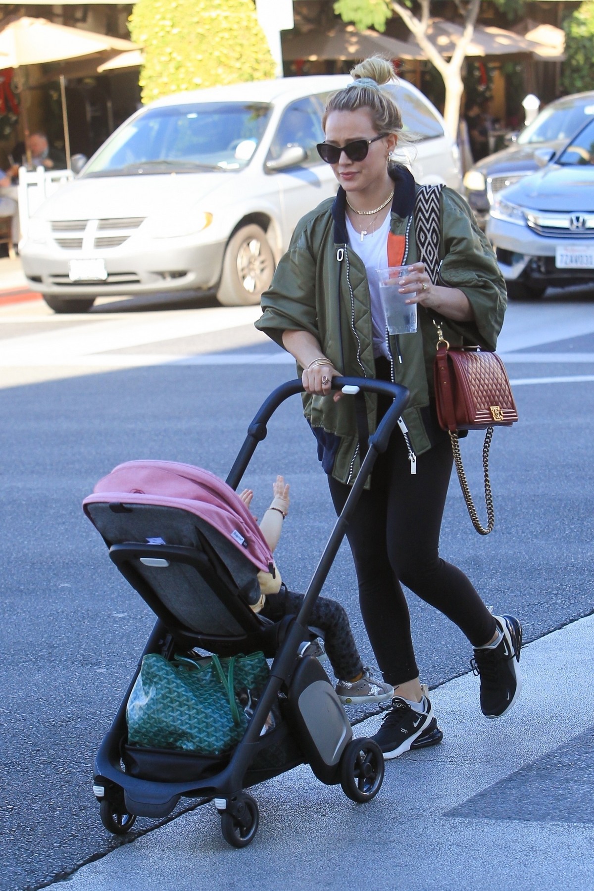 Hilary Duff Having Fun with Her Daughter Banks Violet Bair Out in Beverly Hills 2019/11/23