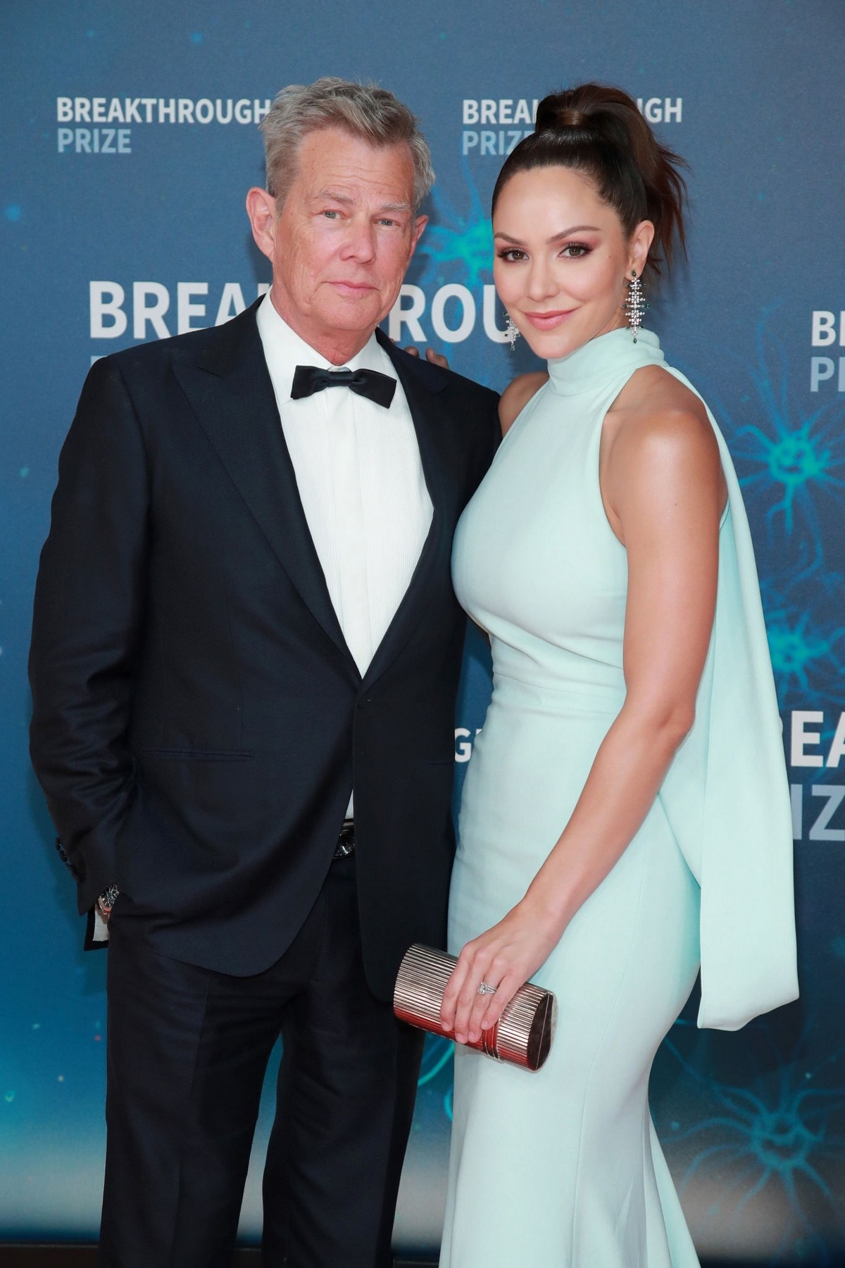 Katharine McPhee and David Foster attends 8th Annual Breakthrough Prize Ceremony in Mountain View 2019/11/03