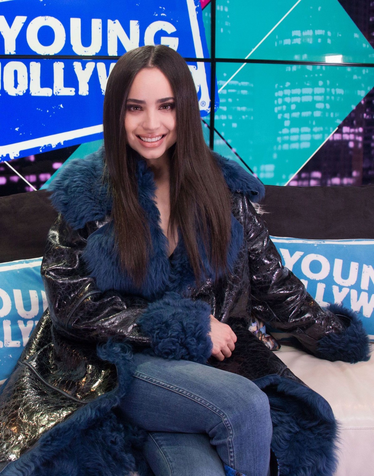 Sofia Carson attends Young Hollywood Studio in Los Angeles 2019/11/22