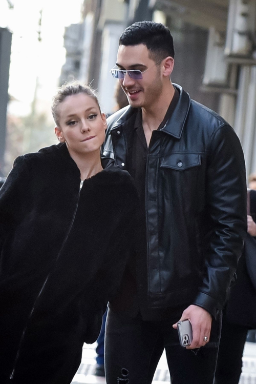 Ester Exposito with her boyfriend Alejandro Speitzer out in Madrid 2020/02/29 2