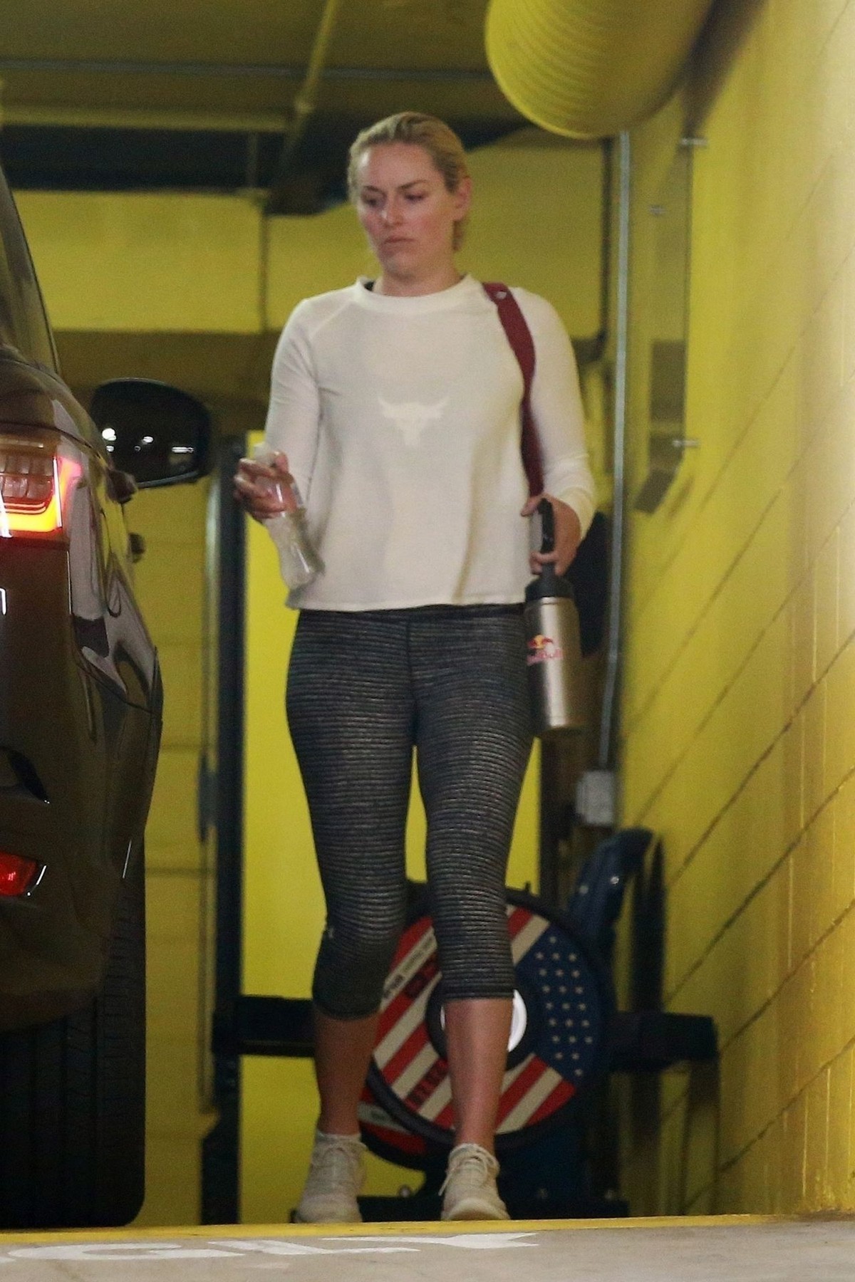 Lindsey Vonn at a Gym in Beverly Hills 2020/04/02