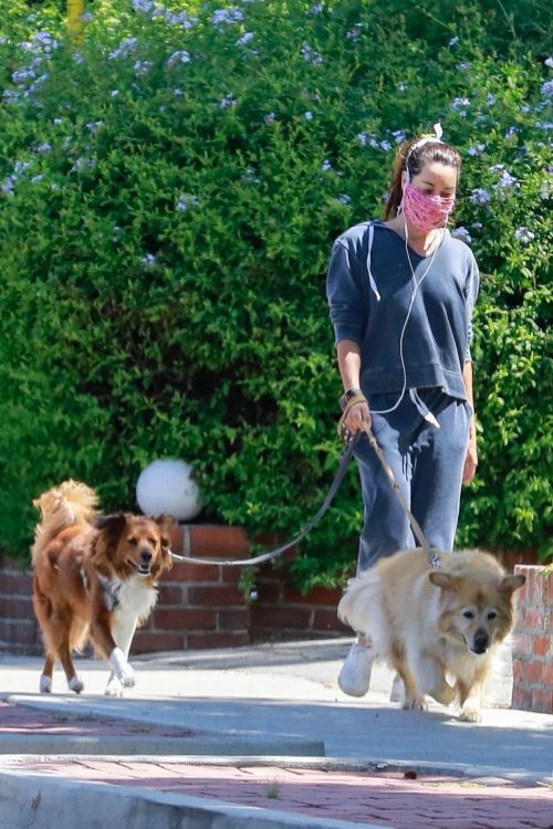 Aubrey Plaza Out with Her Dogs in Los Feliz 2020/06/14 7
