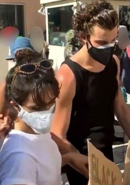 Camila Cabello and Shawn Out Black Lives Matter Protesting in Miami 2020/05/31 3