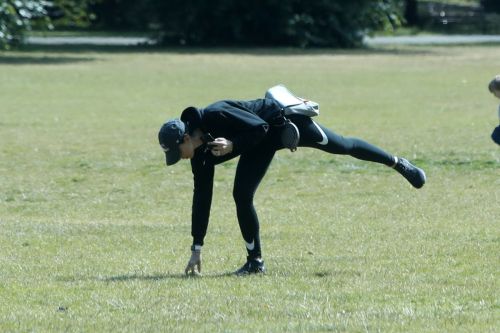 Christine Lampard Out with her Dog at a Park in London 06/09/2020 12