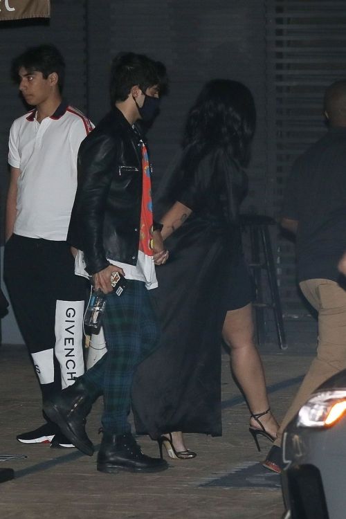 Demi Lovato and Max Henrich Leaves Nobu in Malibu 2020/06/19 8