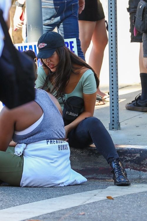 Eiza Gonzalez at a Protest in West Hollywood 2020/06/09 6