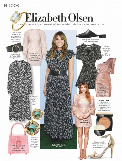 Elizabeth Olsen in Instyle Magazine, Spain July 2020