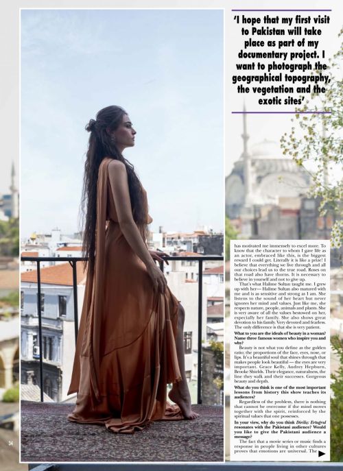 Esra Bilgic in Hello! Magazine, Pakistan Digital Issue June 2020 17