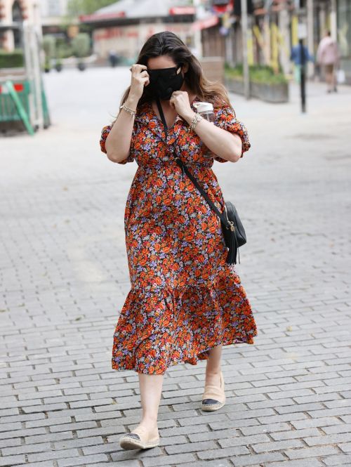 Kelly Brook Out and About in London 2020/06/15