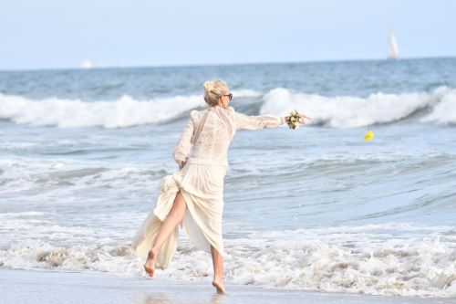 Laeticia Hallyday Celebrates Johnny Hallyday