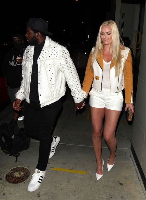 Lindsey Vonn and P. K. Subban Out for Dinner at Catch LA in West Hollywood 2020/06/13 4