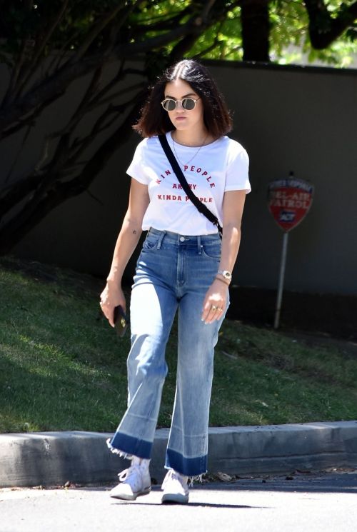 Lucy Hale in Denim Out in Studio City 2020/06/09 15