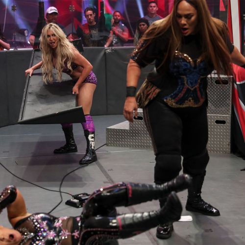 Natalya vs. Charlotte Flair vs. Nia Jax - Winner Challenges WWE Raw 2020/05/25 8