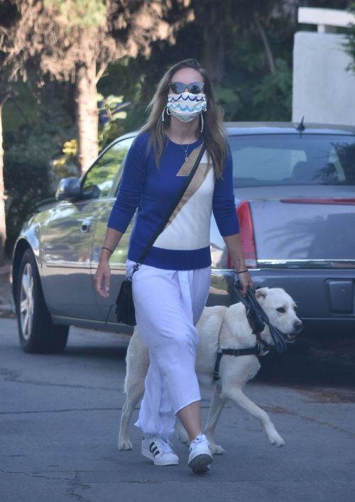 Olivia Wilde Out with Her Dog in Los Angeles 2020/06/07 4