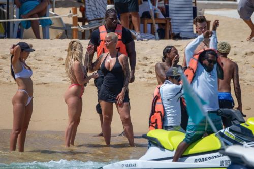 Amber Rose at Jet Ski Ride in Cabo San Lucas 2020/09/24