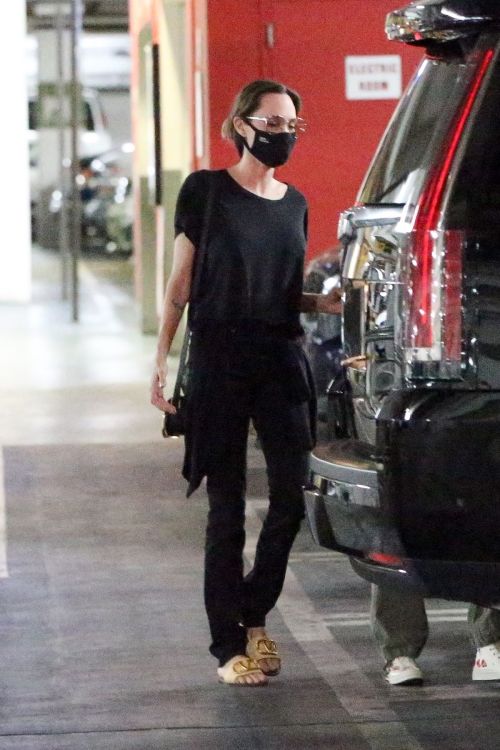 Angelina Jolie Out Shopping in West Hollywood 2020/09/19 2