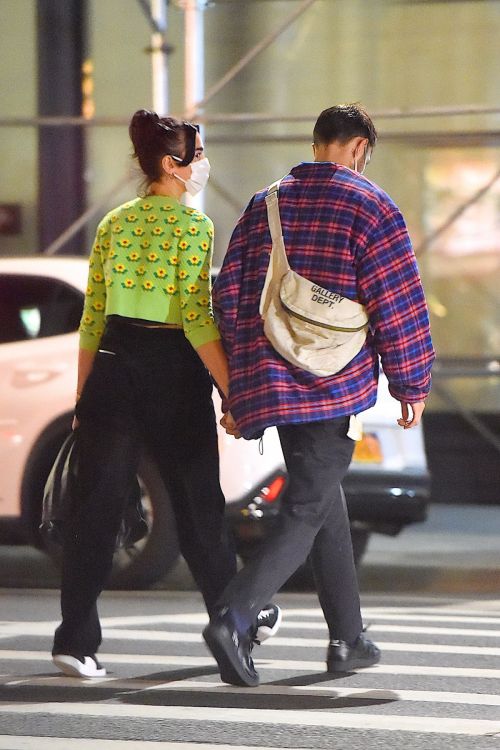 Dua Lipa and Anwar Hadid Out for Dinner in New York 2020/09/21 5