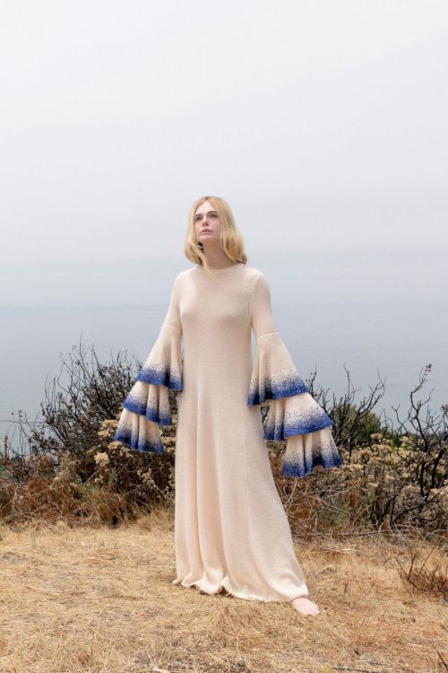 Elle Fanning Poses in Vanity Fair Magazine, October 2020 Issue 2