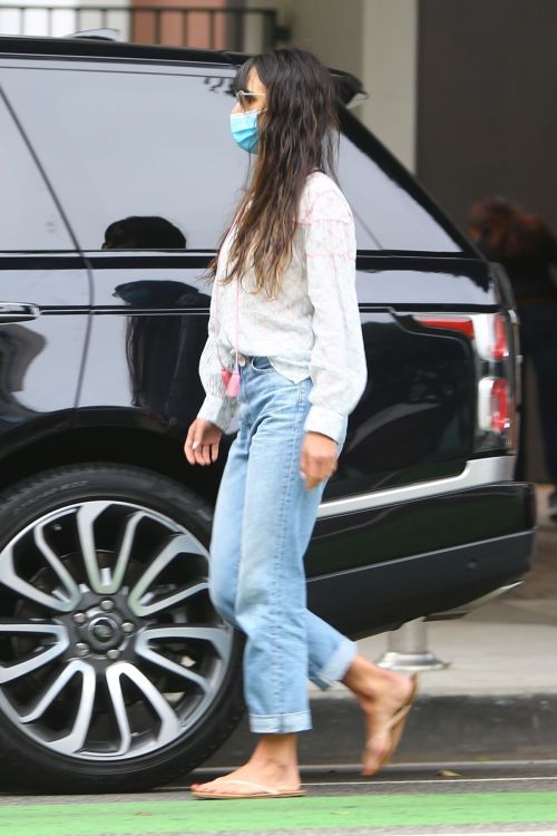 Jordana Brewster in Denim Out in Santa Monica 2020/09/21 5