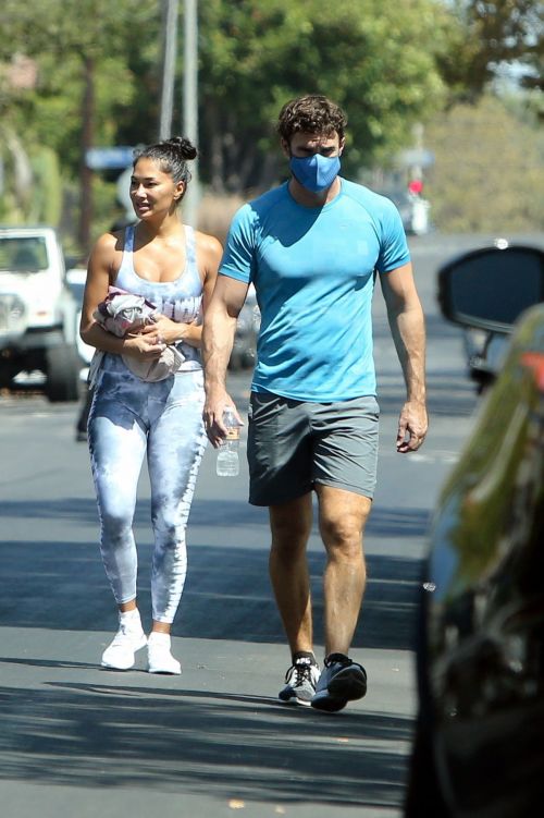 Nicole Scherzinger and Thom Evans Heading to a Gym in Los Angeles 2020/08/26 2