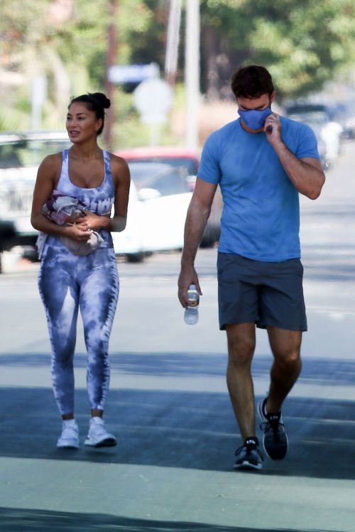 Nicole Scherzinger and Thom Evans Heading to a Gym in Los Angeles 2020/08/26 3