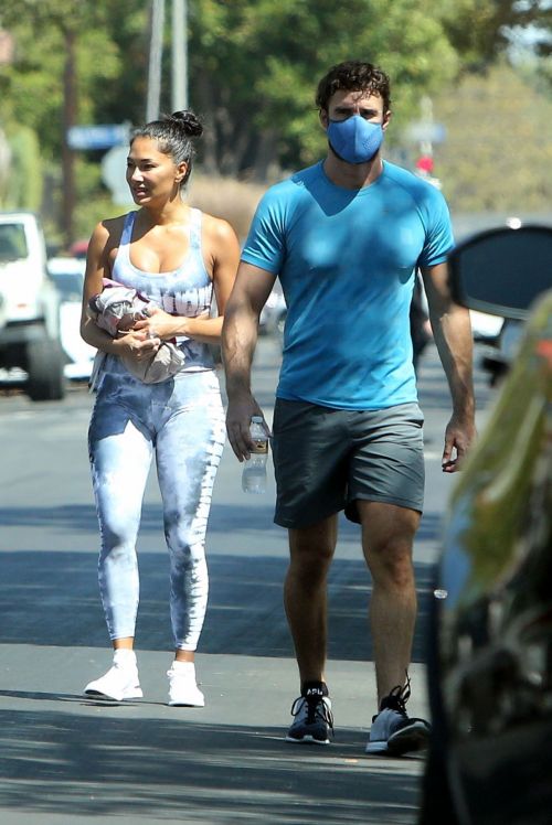 Nicole Scherzinger and Thom Evans Heading to a Gym in Los Angeles 2020/08/26 4