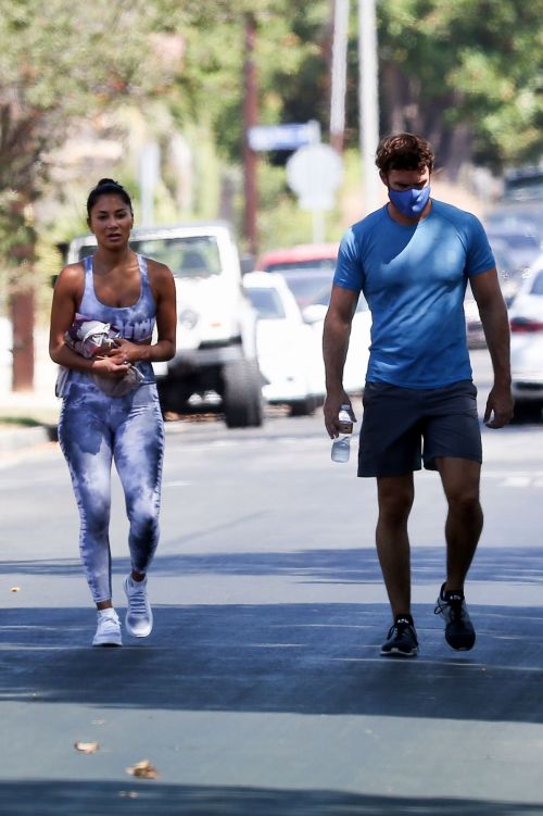 Nicole Scherzinger and Thom Evans Heading to a Gym in Los Angeles 2020/08/26 5