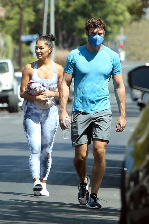 Nicole Scherzinger and Thom Evans Heading to a Gym in Los Angeles 2020/08/26 6