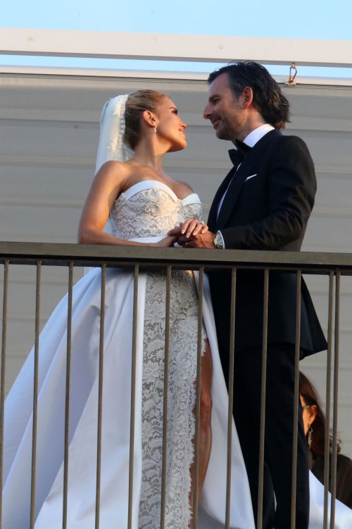 Sylvie Meis and Niclas Castello at Wedding Ceremony in Italy 2020/09/19 1