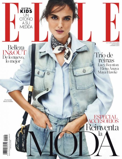 Blanca Padilla in Elle Magazine, Spain October 2020 Issue 6