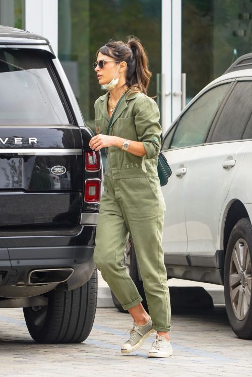 Jordana Brewster Out with Her Dog in Malibu 2020/10/25 2