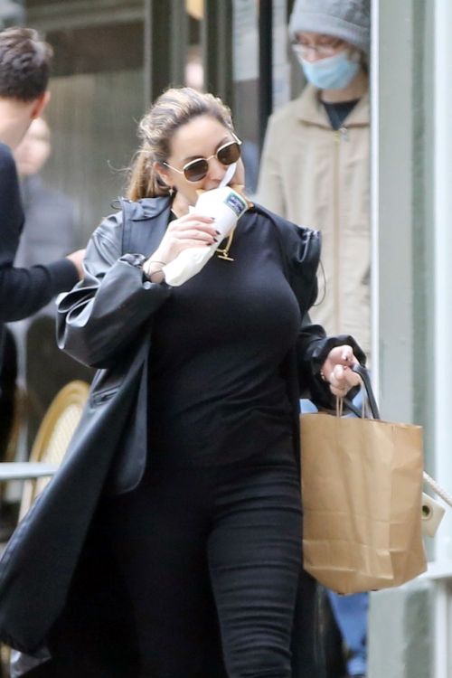 Kelly Brook Out with Her Dog in Hampstead 2020/10/22 6