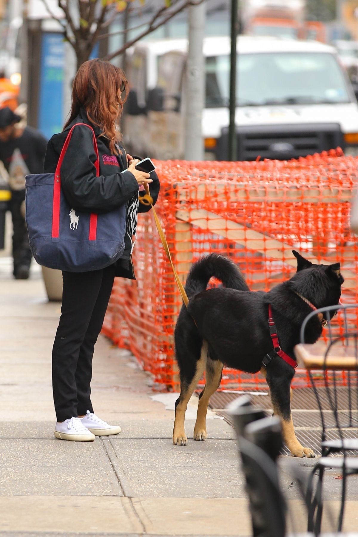 Emily Ratajkowski Out with Her Dog in New York 2020/10/22