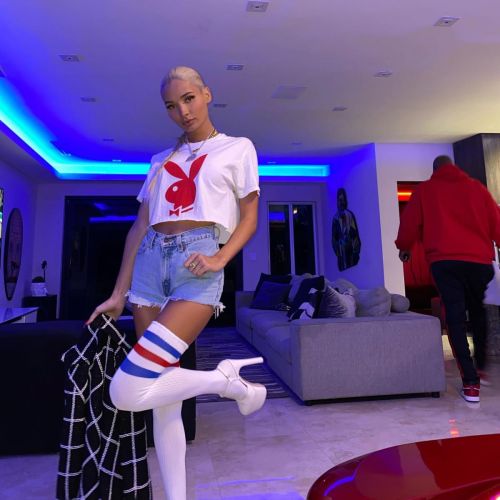 Princess Pia Mia in Playboy Short Top with Shorts - Instagram Photos 2020/11/16