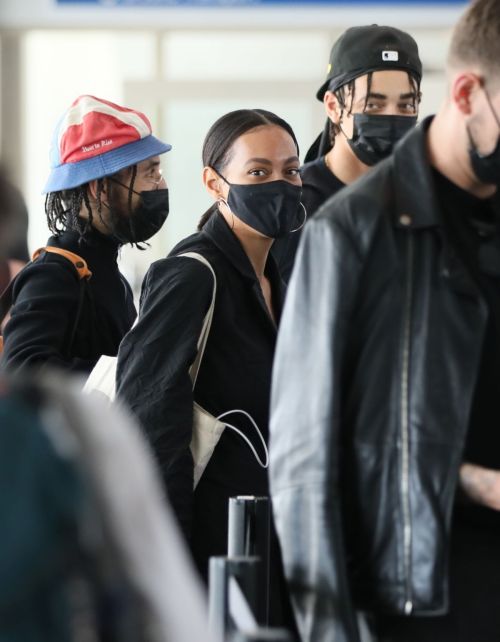 Solange Knowles at LAX Airport in Los Angeles 2020/11/22 1