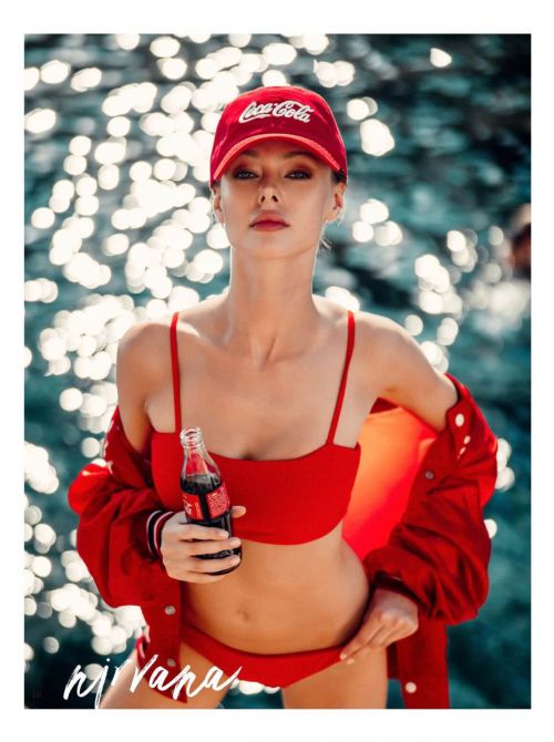 Alexandra Ola Kaczmarek Coca Cola Photoshoot in Nirvana Magazine, December 2020 9