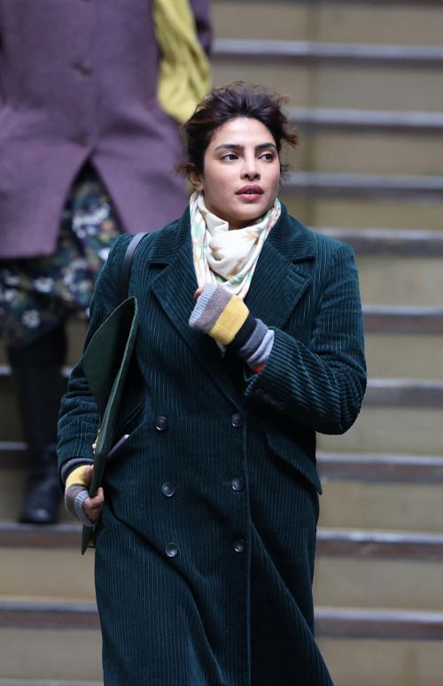 Priyanka Chopra on the Set of Text for You in Meopham 12/04/2020 3