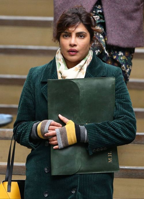 Priyanka Chopra on the Set of Text for You in Meopham 12/04/2020 7