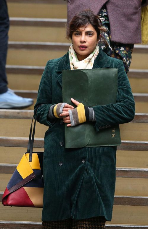 Priyanka Chopra on the Set of Text for You in Meopham 12/04/2020 8