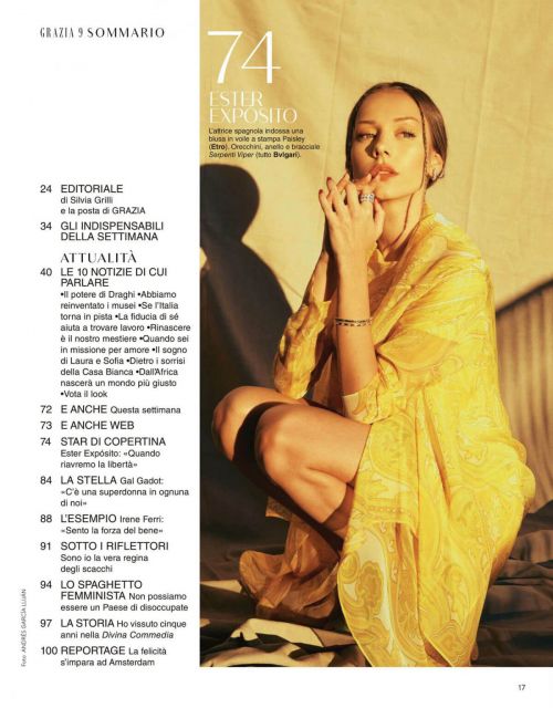 Ester Exposito in Grazia Magazine, Italy February 2021 5