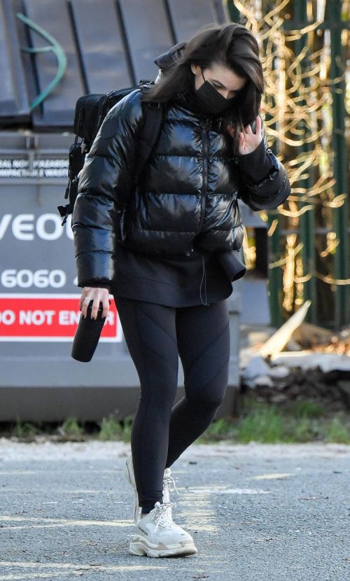 Faye Brookes Leaves Training Session in Manchester 02/10/2021 3