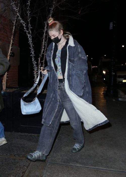 Hunter Schafer Arrives at Mercer Hotel in New York 02/10/2021 3