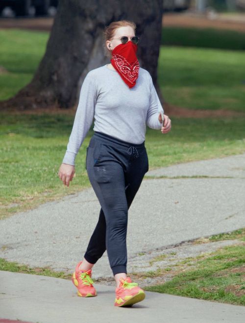 Amy Adams Steps Out at Griffith Park in Los Angeles 03/24/2021 2