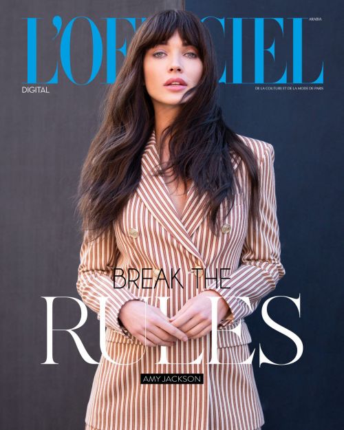 Amy Jackson On The Cover Page Of L