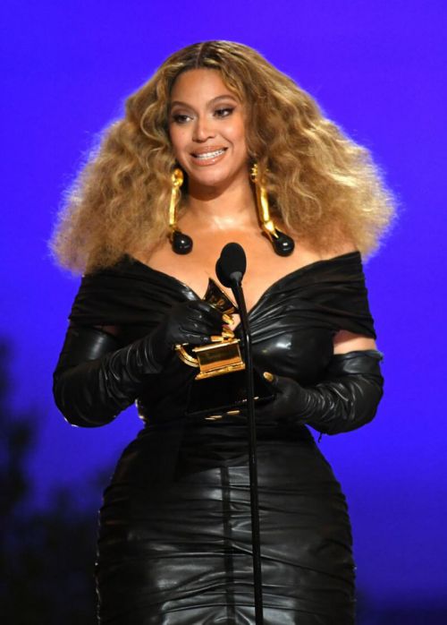 Beyonce attended 2021 Grammy Awards in Los Angeles 03/14/2021 4