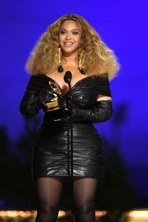 Beyonce attended 2021 Grammy Awards in Los Angeles 03/14/2021 6